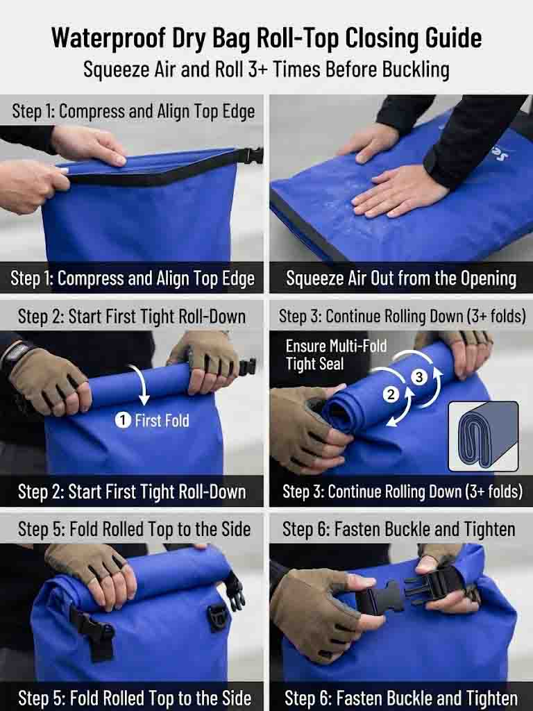Roll Top Dry Bags: Zakaj prevladujejo med nepremočljivimi izdelki za shranjevanje