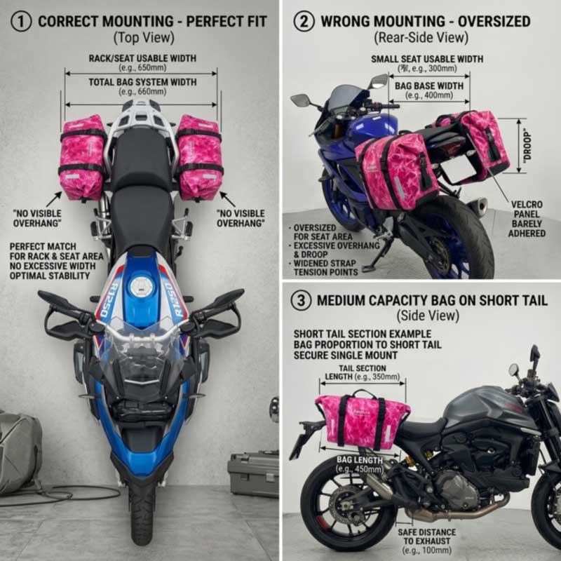 Proizvajalec torb za motorna kolesa za projekte OEM
