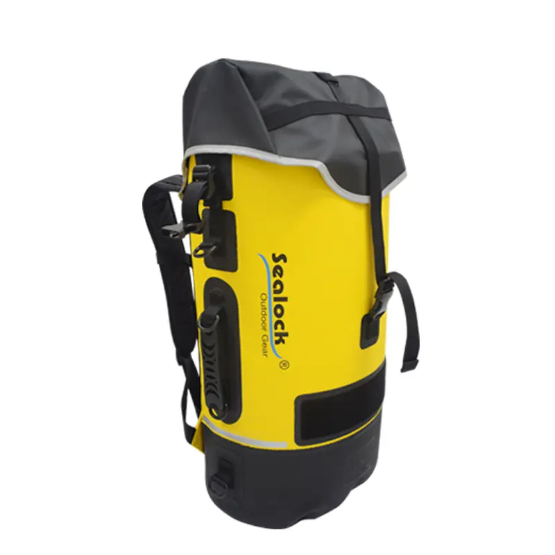 Vodoodporen jamarski nahrbtnik 45L / 55L / 65L IPX8 s tesnilom iz naravne gume