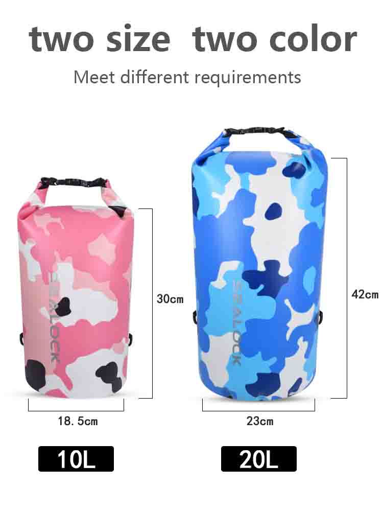 10L/20L Waterproof Dry Bag with colors